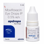 Apdrops Eye Drops 5 ml – Moxifloxacin 0.5% Antibiotic Treatment for Eye Infections | Moran Pharmacy