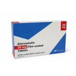 Atorvastatin 20 mg Film‑Coated Tablets (28’s) 