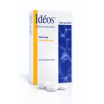 IDEOS Chewable Calcium Tablets 30’s – Calcium 500 mg + Vitamin D₃ 400 IU | Bone Health Supplement for Adults - Moran Pharmacy