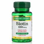 NATURE`S BOUNTY BIOTIN 1000MG COATED VEG TA