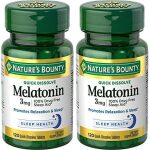 Nature’s Bounty Melatonin 3 mg Quick Dissolve Tablets – Sleep Aid & Relaxation Support | Kenya