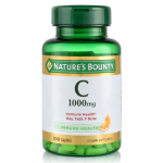 Nature’s Bounty Vitamin C 1000 mg Vegetarian Caplets 100’s – Immune Support & Antioxidant Protection | Available in Kenya