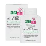 Sebamed Liquid Face & Body Wash 200 ml – Soap‑Free Gentle Cleanser for Sensitive Skin with pH 5.5 and Moisturizing Complex