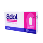 ADOL  SUPPOSITORIES 125MG 10S