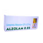 ALZOLAM 0.25MG 100S