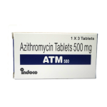 ATM 500MG TABS 3`S