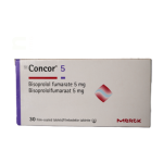 CONCOR TABS 5MG 30`S