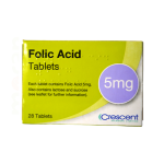 FOLIC ACID TABS 5MG 28`S