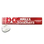 HALLS SOOTHERS STRAWBERRY