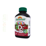 JAMIESON KIDS CHEWABLE D3 400IU TABLETS 100`