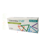 LINVESTA-EMP TABS 25MG+5MG 28S