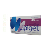 LIPIGET TABS 40MG 10`S