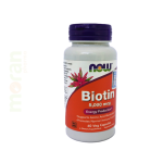 NOW BIOTIN 5000MCG CAPS 60S