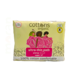 ORGANIC COTTONS ULTRA THIN PADS-SUP 12`S