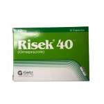 RISEK 40MG CAPS 14S