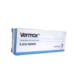 VERMOX 100MG TABS 6S