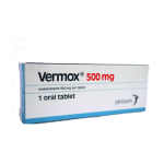 VERMOX 500MG TABS I`S