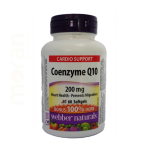 WEBBER COENZYME Q10 200MG SOFTGELS 60`S