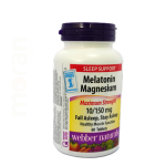 WEBBER MELATONIN 10MG-MAGNESIUM 150MG TAB