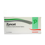 ZYNCET TABS 10MG 50S